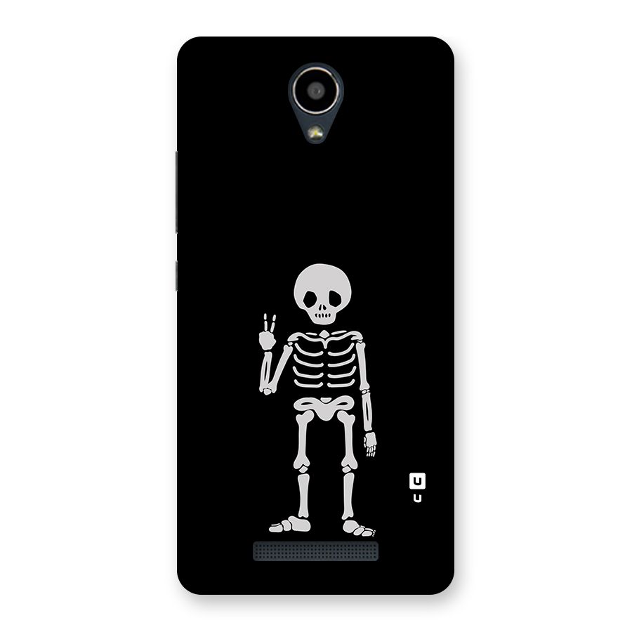 Victory Skeleton Spooky Back Case for Redmi Note 2