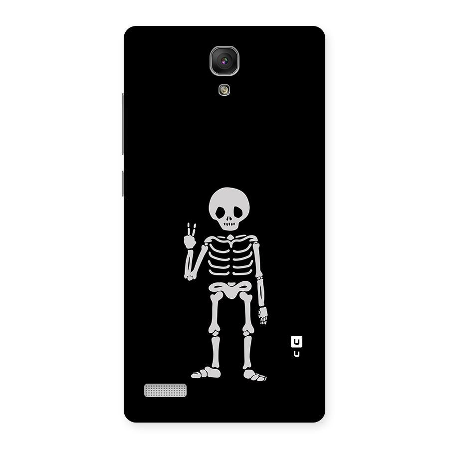 Victory Skeleton Spooky Back Case for Redmi Note Prime