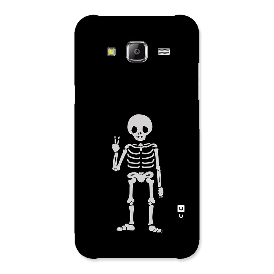 Victory Skeleton Spooky Back Case for Samsung Galaxy J2 Prime