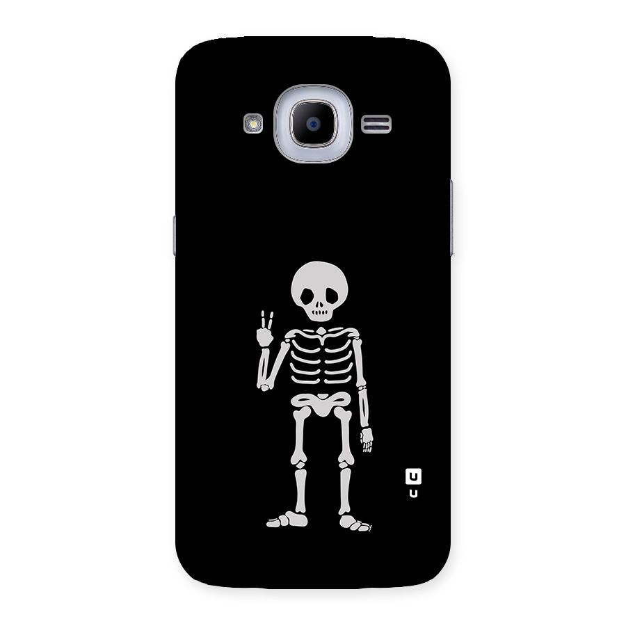 Victory Skeleton Spooky Back Case for Samsung Galaxy J2 Pro
