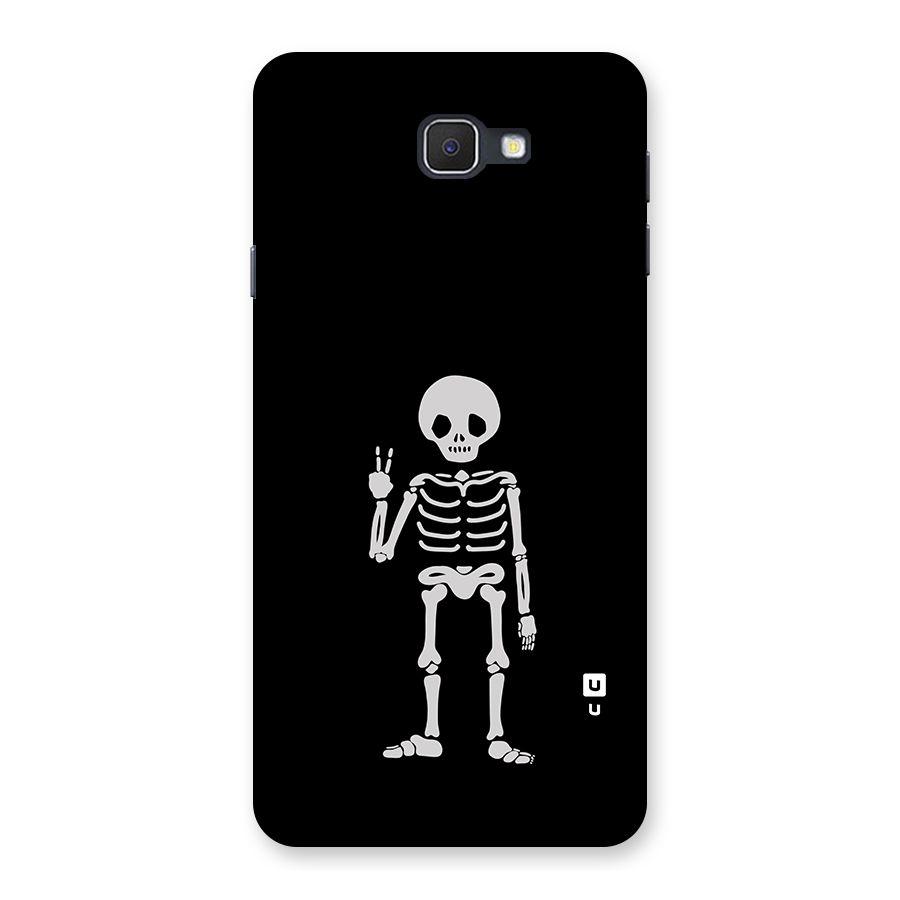 Victory Skeleton Spooky Back Case for Samsung Galaxy J7 Prime