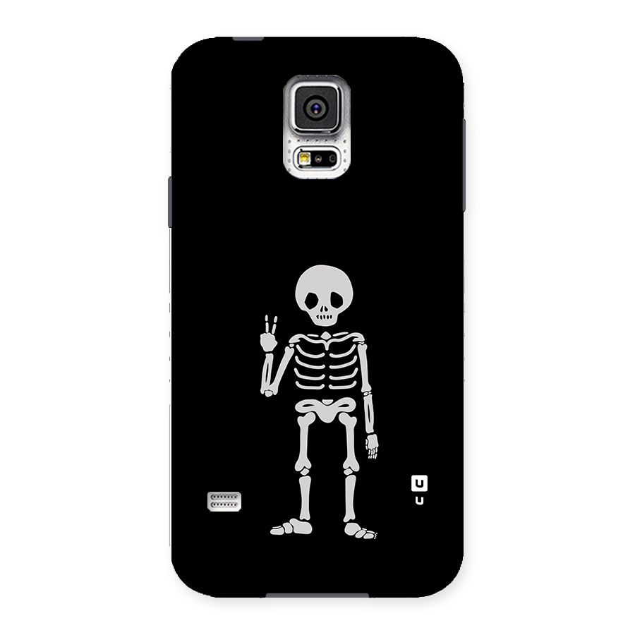 Victory Skeleton Spooky Back Case for Samsung Galaxy S5