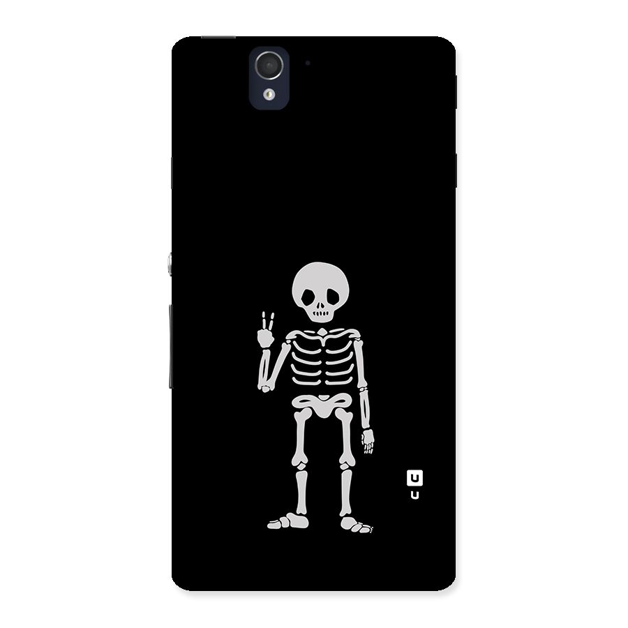 Victory Skeleton Spooky Back Case for Sony Xperia Z