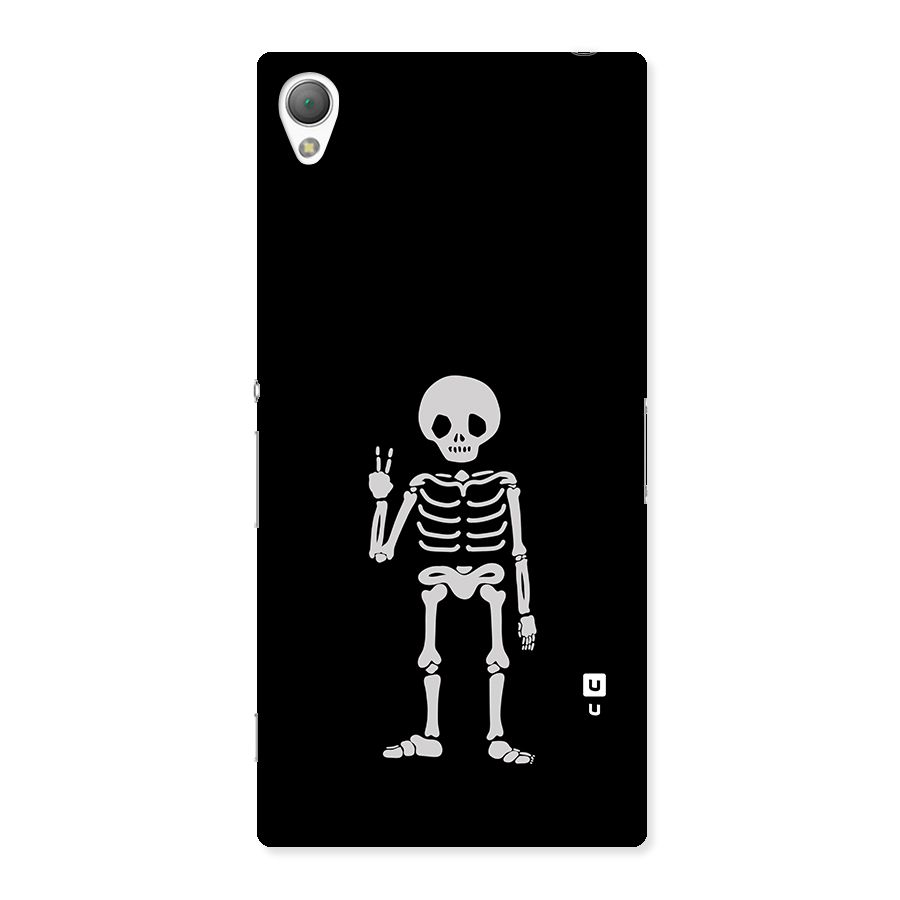 Victory Skeleton Spooky Back Case for Sony Xperia Z3