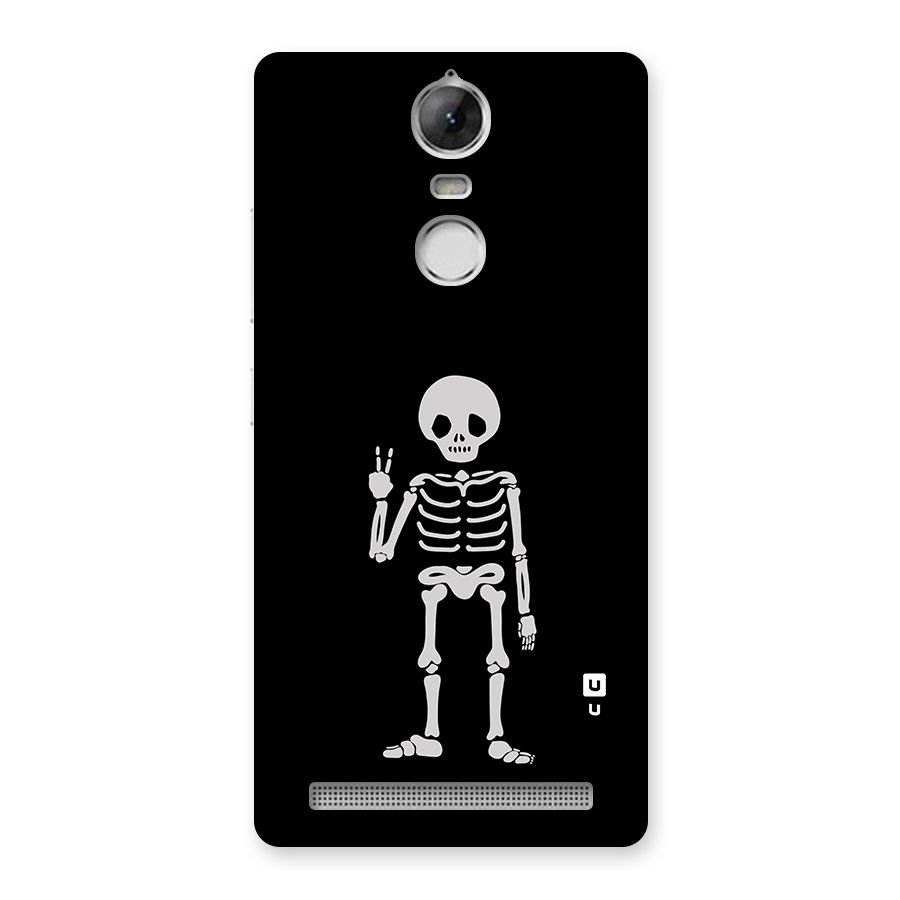 Victory Skeleton Spooky Back Case for Vibe K5 Note