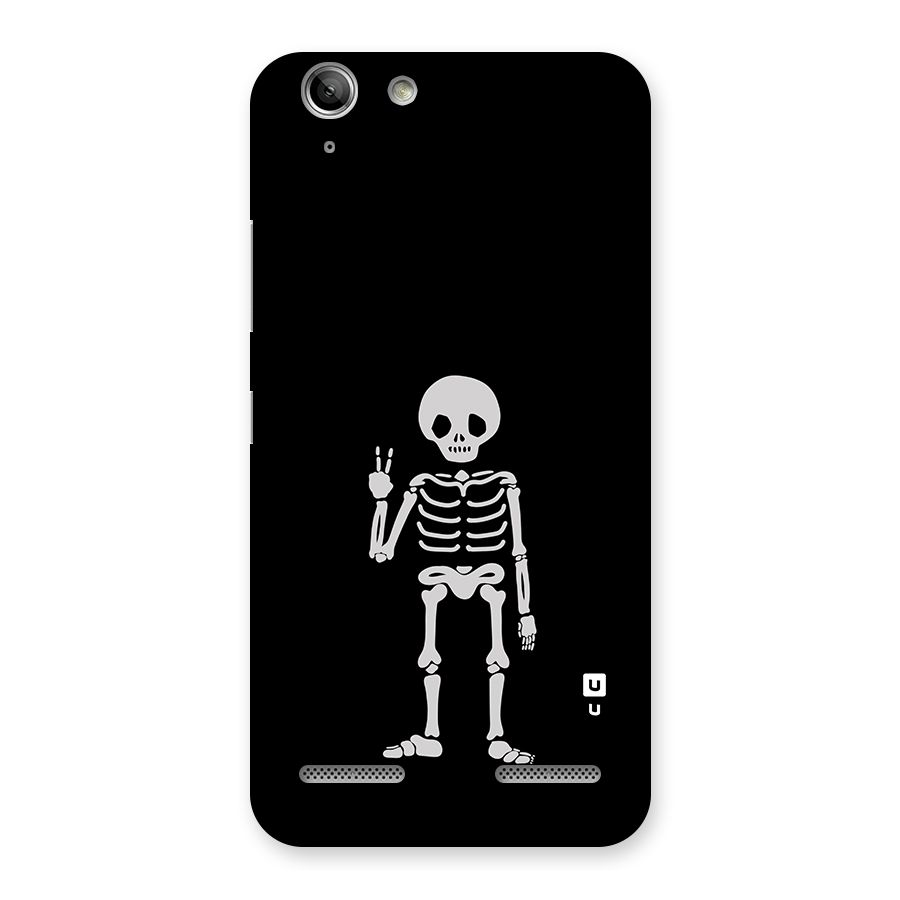 Victory Skeleton Spooky Back Case for Vibe K5 Plus