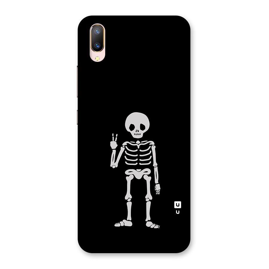 Victory Skeleton Spooky Back Case for Vivo V11 Pro