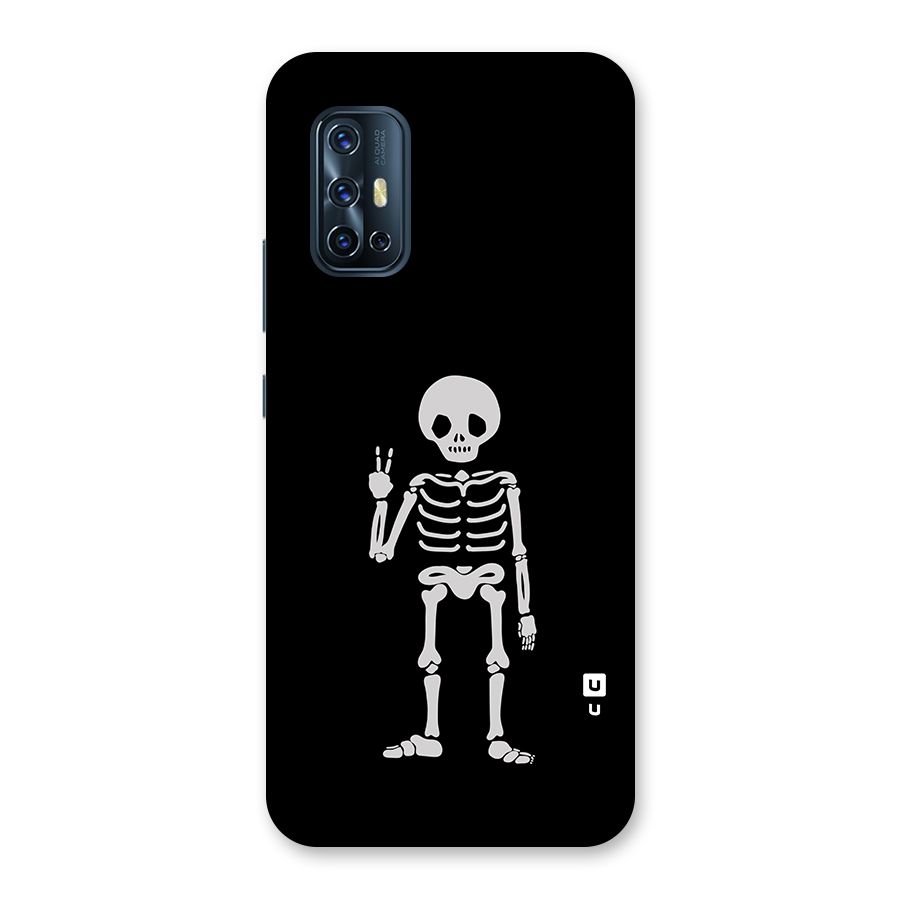 Victory Skeleton Spooky Back Case for Vivo V17