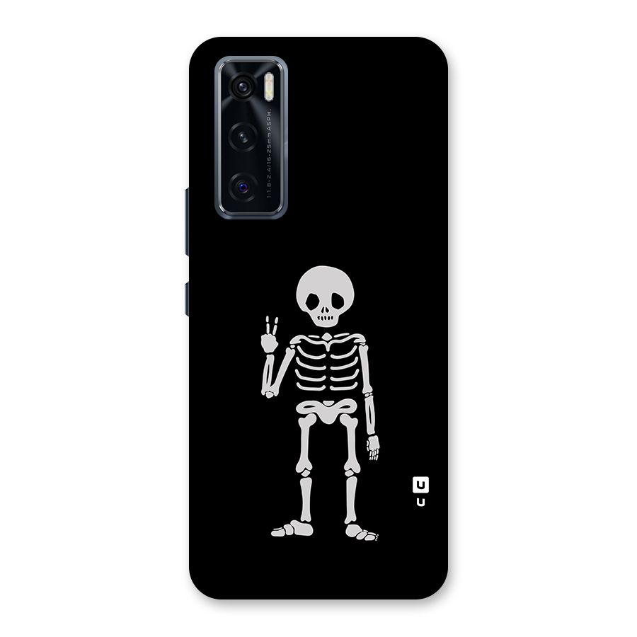 Victory Skeleton Spooky Back Case for Vivo V20 SE