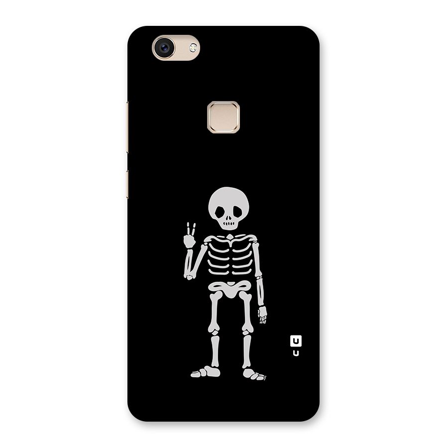 Victory Skeleton Spooky Back Case for Vivo V7
