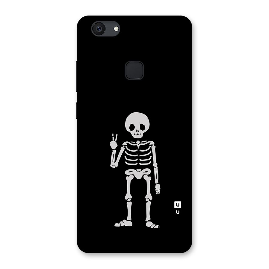 Victory Skeleton Spooky Back Case for Vivo V7 Plus