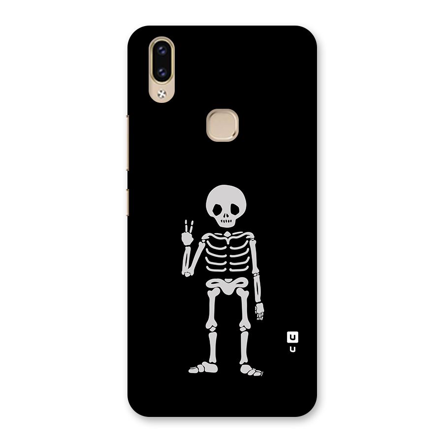 Victory Skeleton Spooky Back Case for Vivo V9 Youth