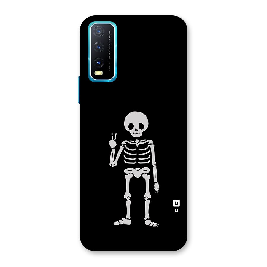 Victory Skeleton Spooky Back Case for Vivo Y20G