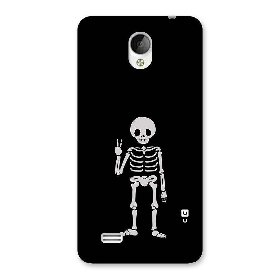 Victory Skeleton Spooky Back Case for Vivo Y21