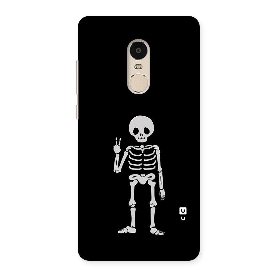 Victory Skeleton Spooky Back Case for Xiaomi Redmi Note 4
