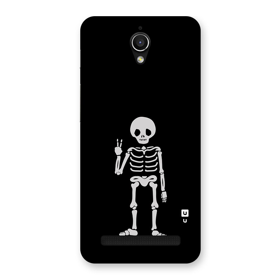 Victory Skeleton Spooky Back Case for Zenfone Go
