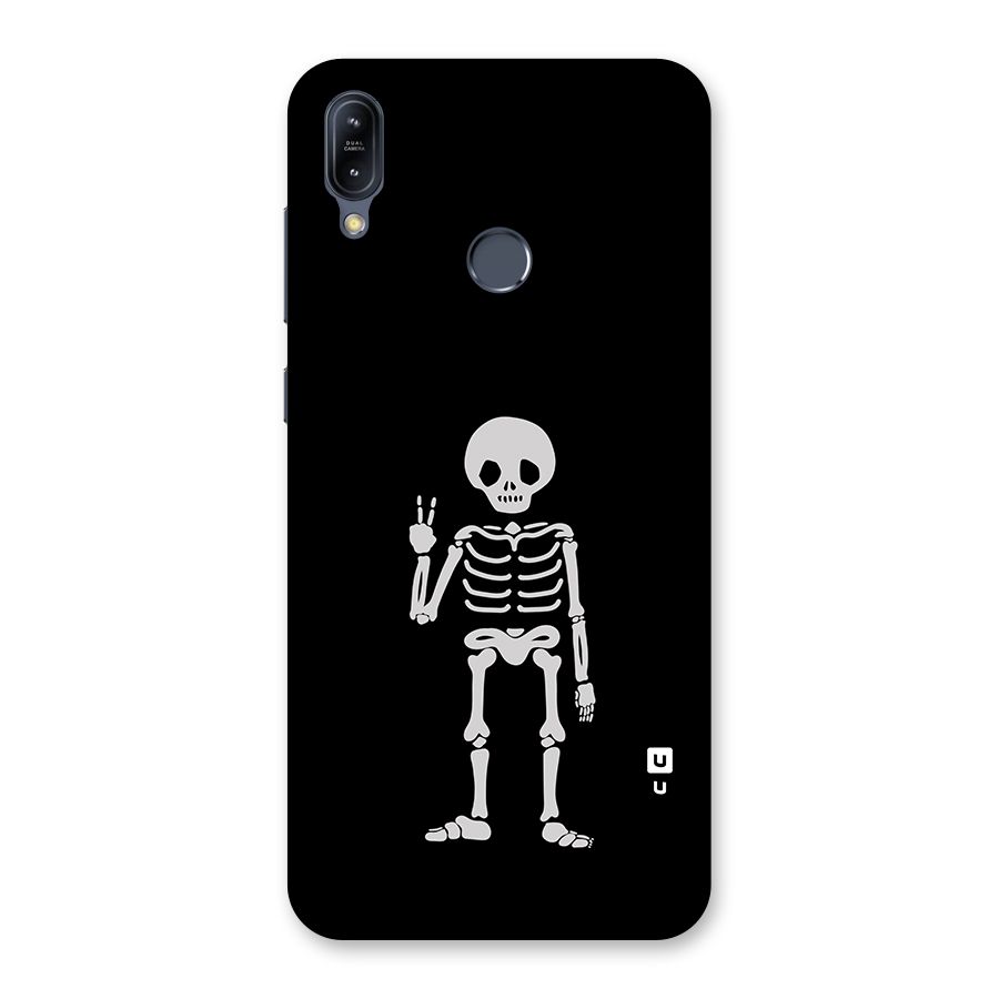 Victory Skeleton Spooky Back Case for Zenfone Max M2
