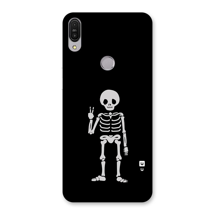 Victory Skeleton Spooky Back Case for Zenfone Max Pro M1