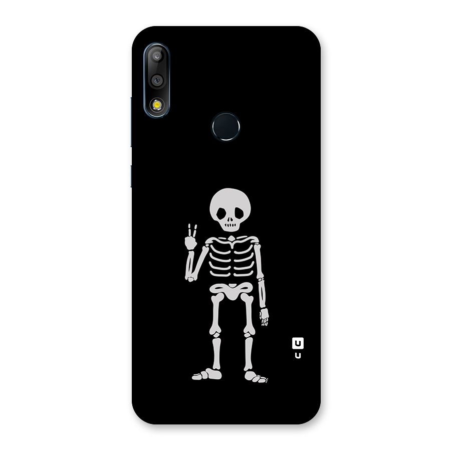 Victory Skeleton Spooky Back Case for Zenfone Max Pro M2