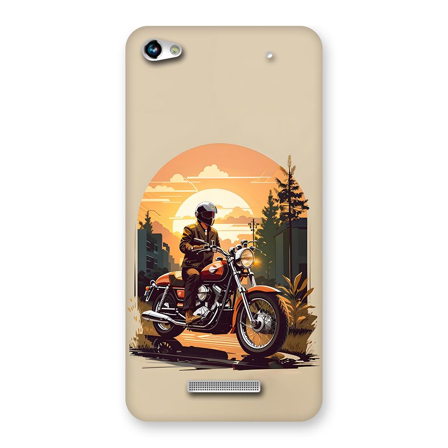 Vintage Bike Art Back Case for Canvas Hue 2 A316