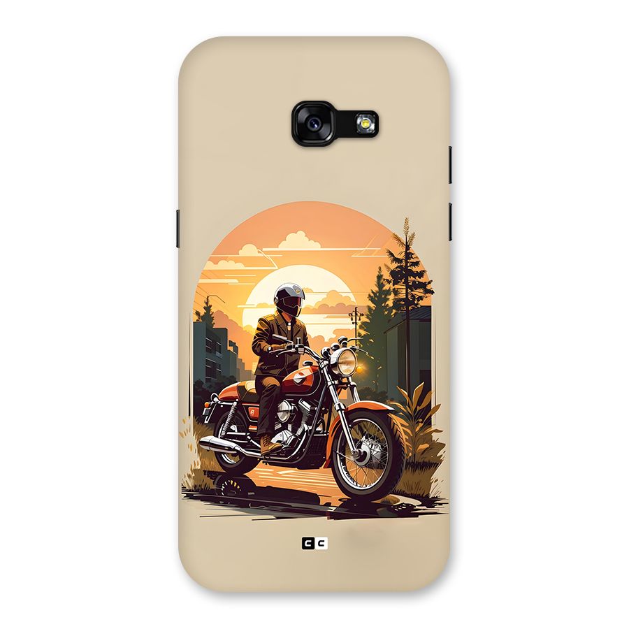 Vintage Bike Art Back Case for Galaxy A5 2017