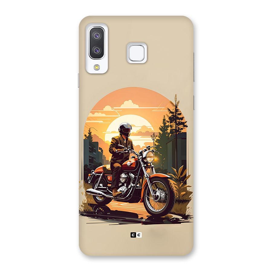 Vintage Bike Art Back Case for Galaxy A8 Star