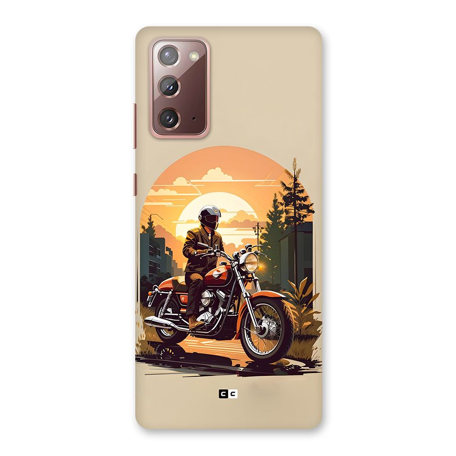 Vintage Bike Art Back Case for Galaxy Note 20