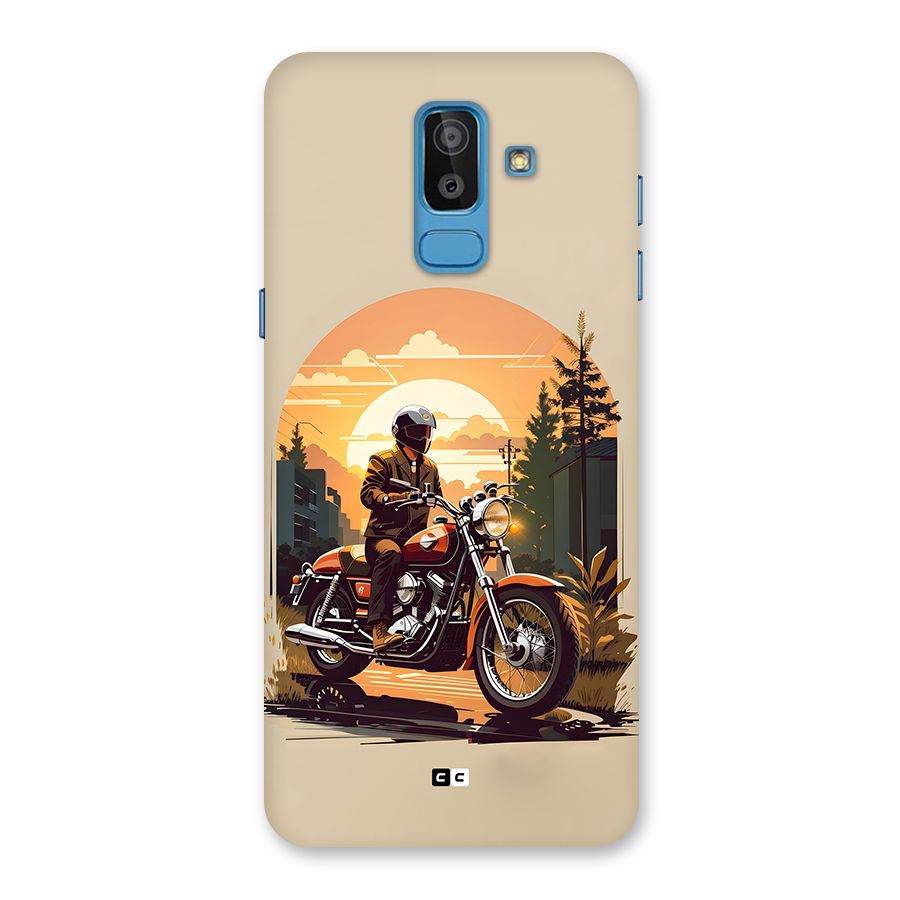 Vintage Bike Art Back Case for Galaxy On8 (2018)