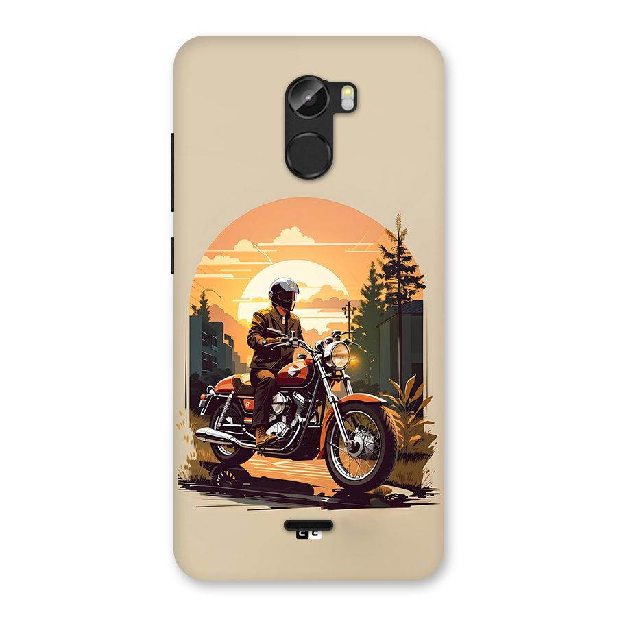 Vintage Bike Art Back Case for Gionee X1