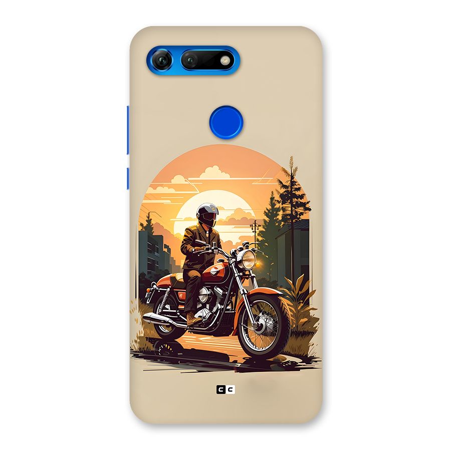 Vintage Bike Art Back Case for Honor View 20