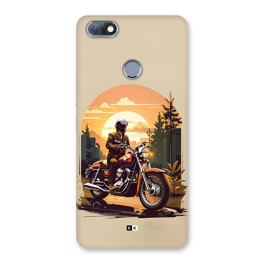 Vintage Bike Art Back Case for Infinix Note 5