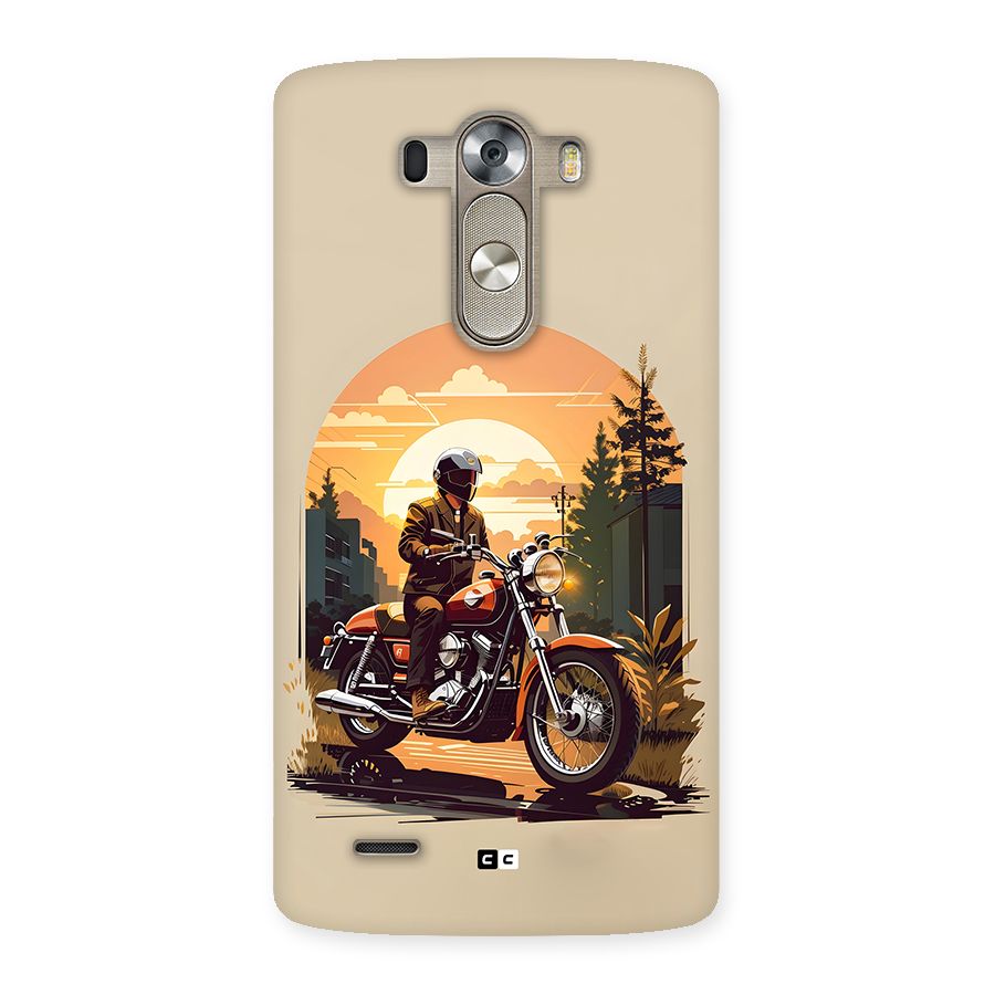 Vintage Bike Art Back Case for LG G3