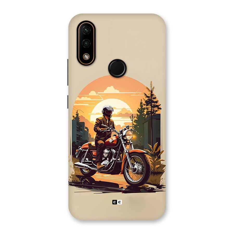 Vintage Bike Art Back Case for Lenovo A6 Note