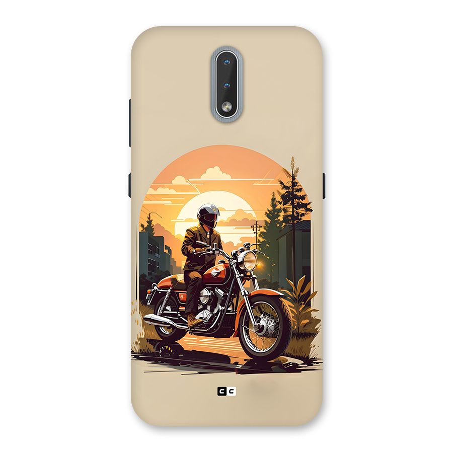 Vintage Bike Art Back Case for Nokia 2.3