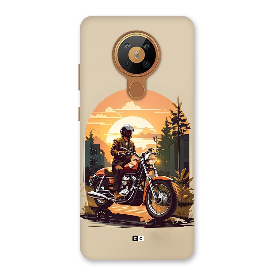 Vintage Bike Art Back Case for Nokia 5.3
