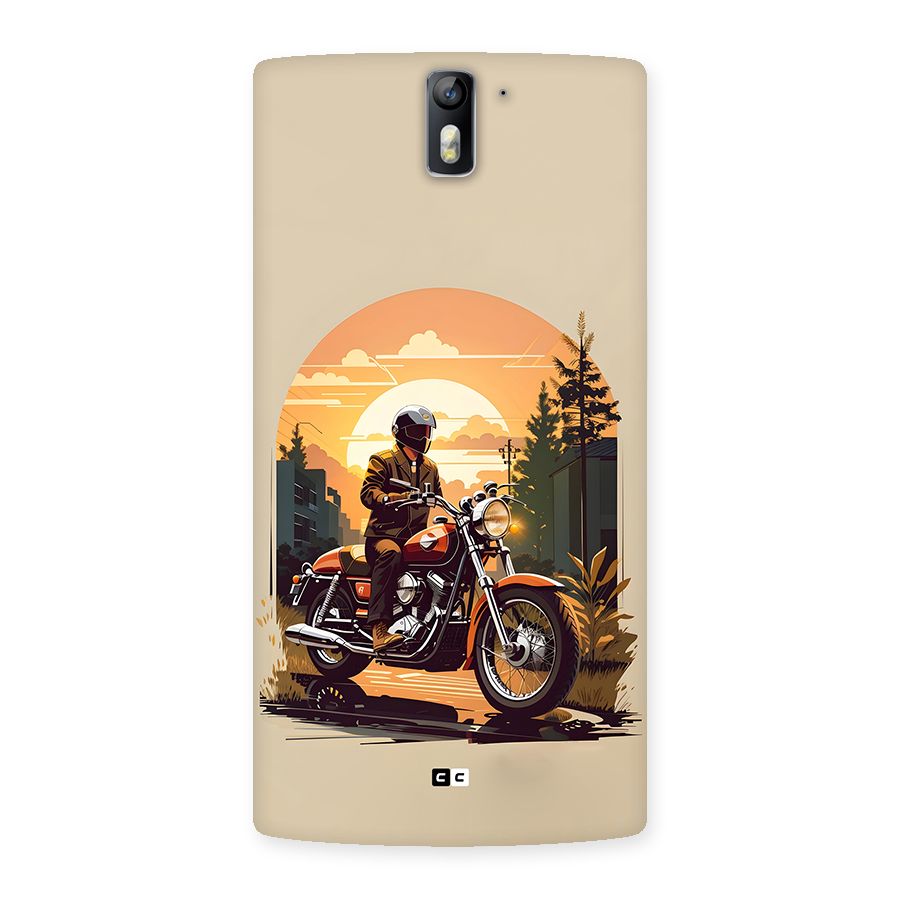 Vintage Bike Art Back Case for OnePlus One
