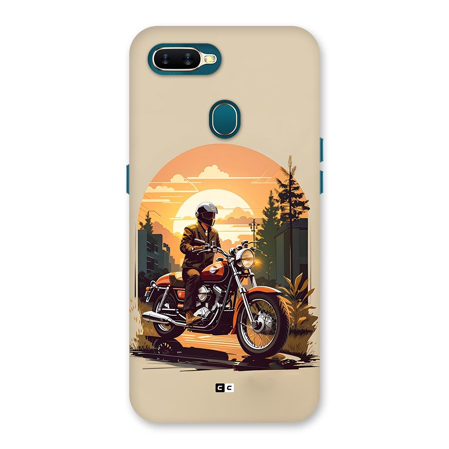Vintage Bike Art Back Case for Oppo A11k