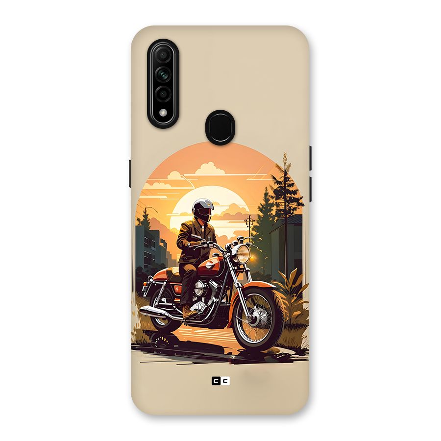 Vintage Bike Art Back Case for Oppo A31