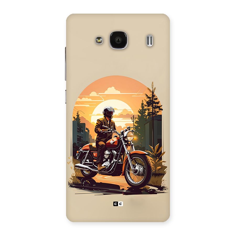 Vintage Bike Art Back Case for Redmi 2 Prime