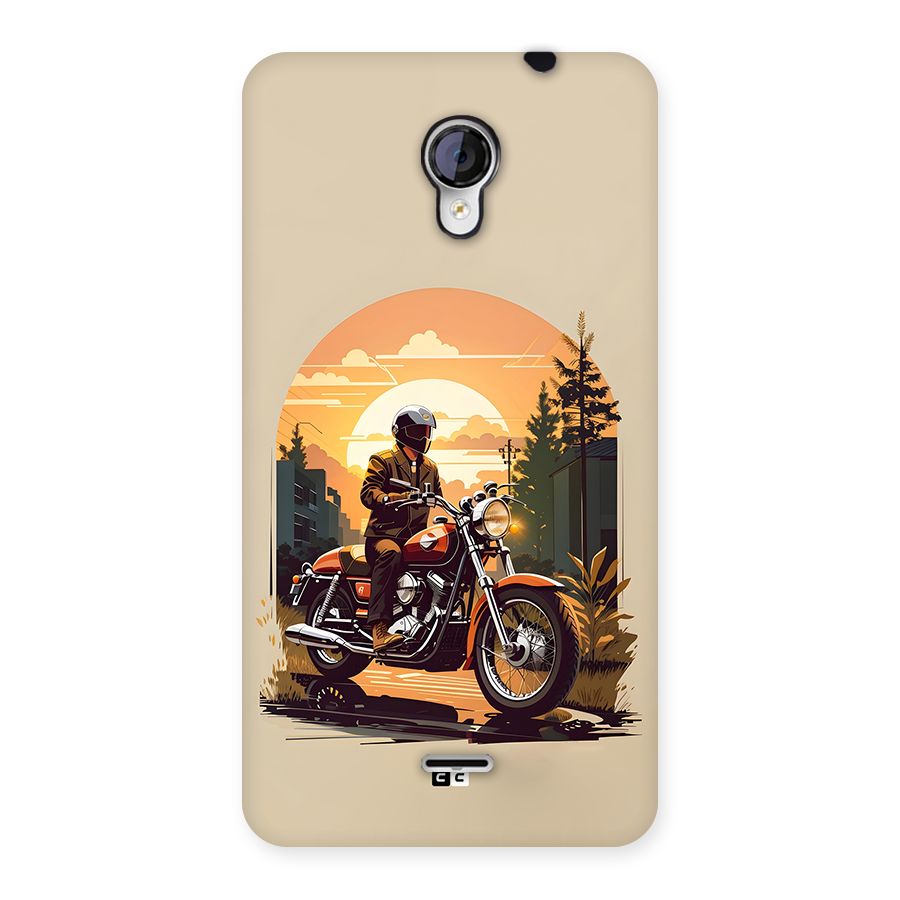 Vintage Bike Art Back Case for Unite 2 A106