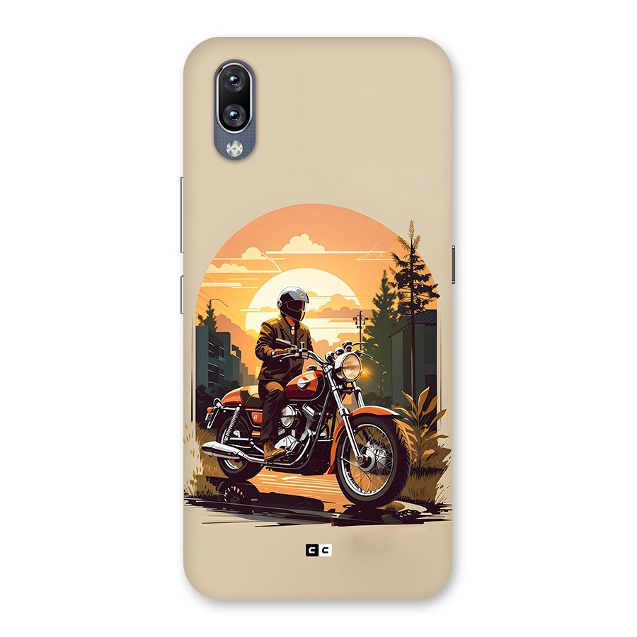 Vintage Bike Art Back Case for Vivo NEX