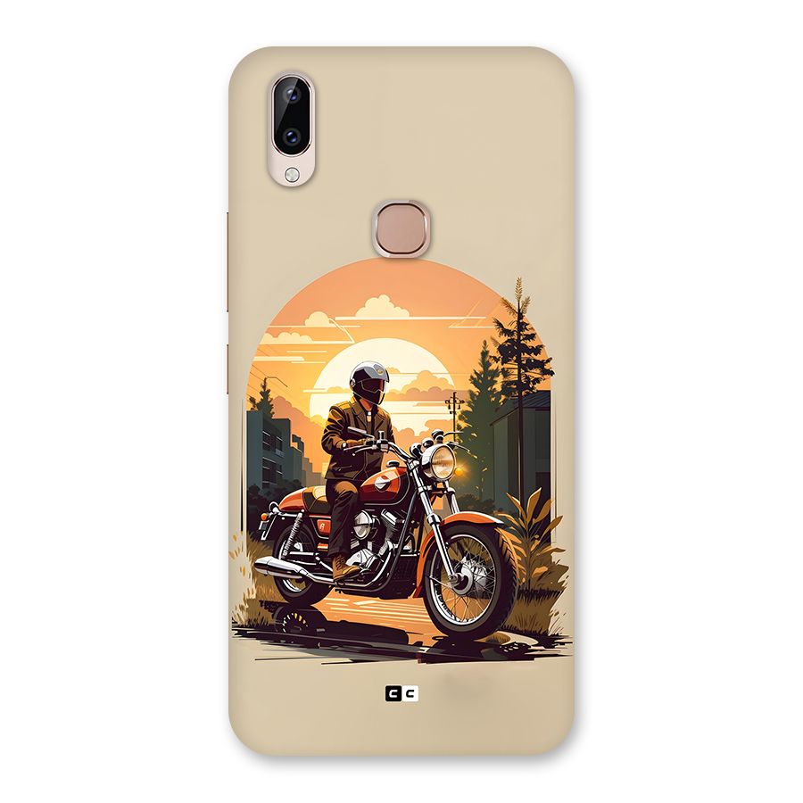 Vintage Bike Art Back Case for Vivo Y83 Pro
