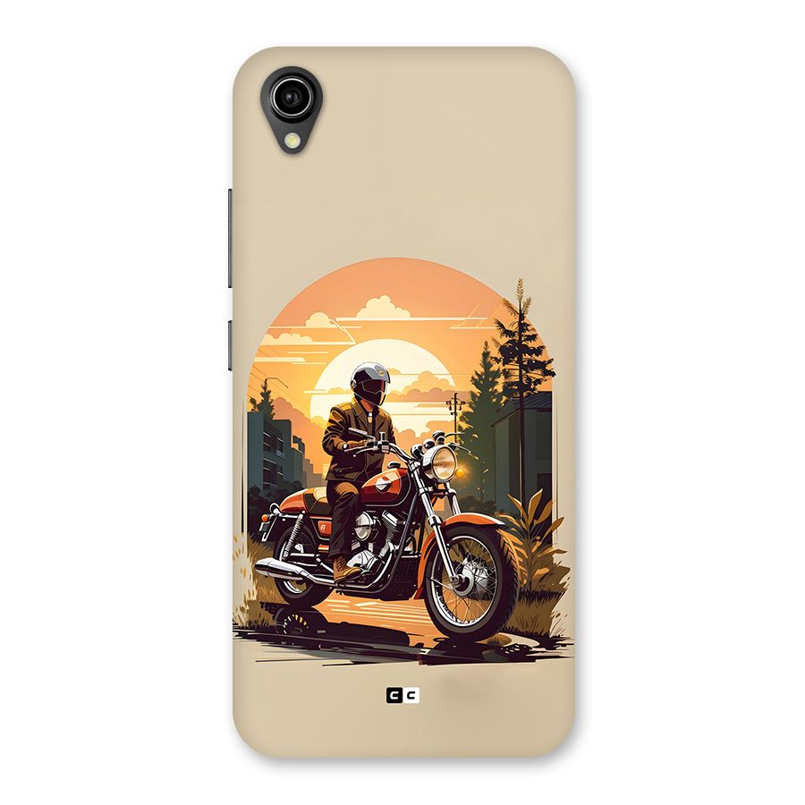 Vintage Bike Art Back Case for Vivo Y90