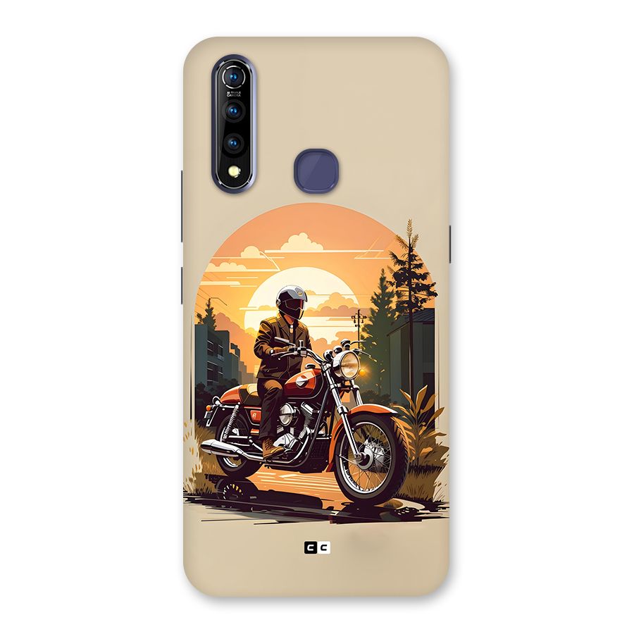 Vintage Bike Art Back Case for Vivo Z1 Pro