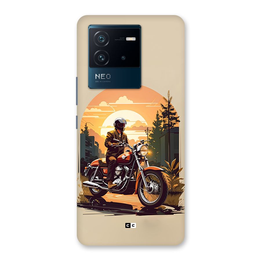 Vintage Bike Art Back Case for Vivo iQOO Neo 6 5G