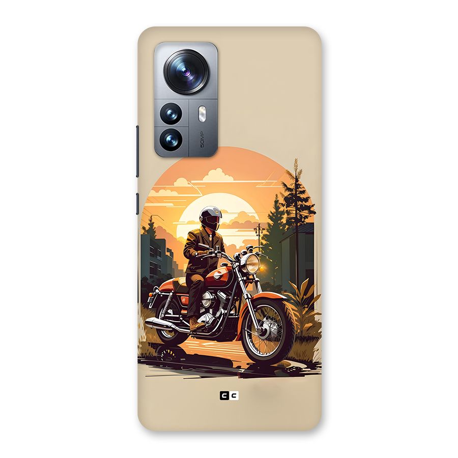 Vintage Bike Art Back Case for Xiaomi 12 Pro