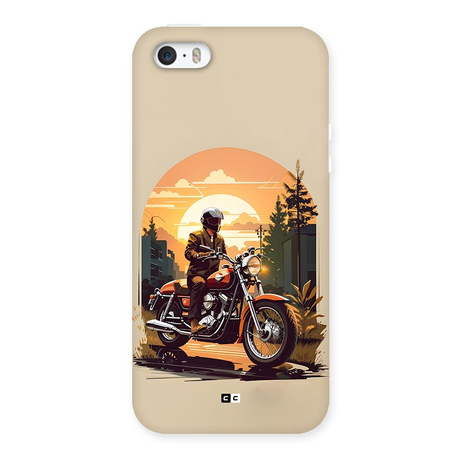 Vintage Bike Art Back Case for iPhone SE 2016