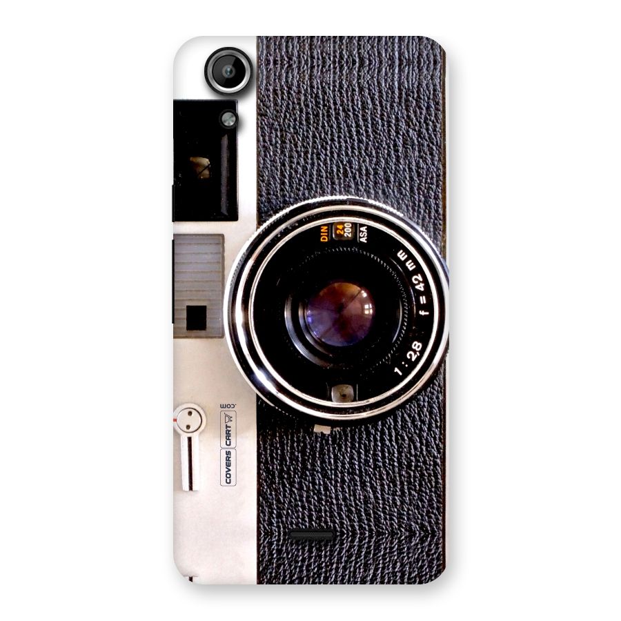 Vintage Camera Back Case for Micromax Canvas Selfie Lens Q345