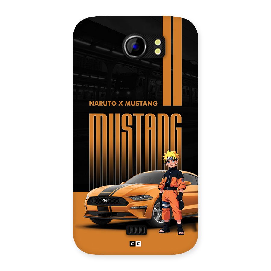 Vintage Car Boy Back Case for Canvas 2 A110