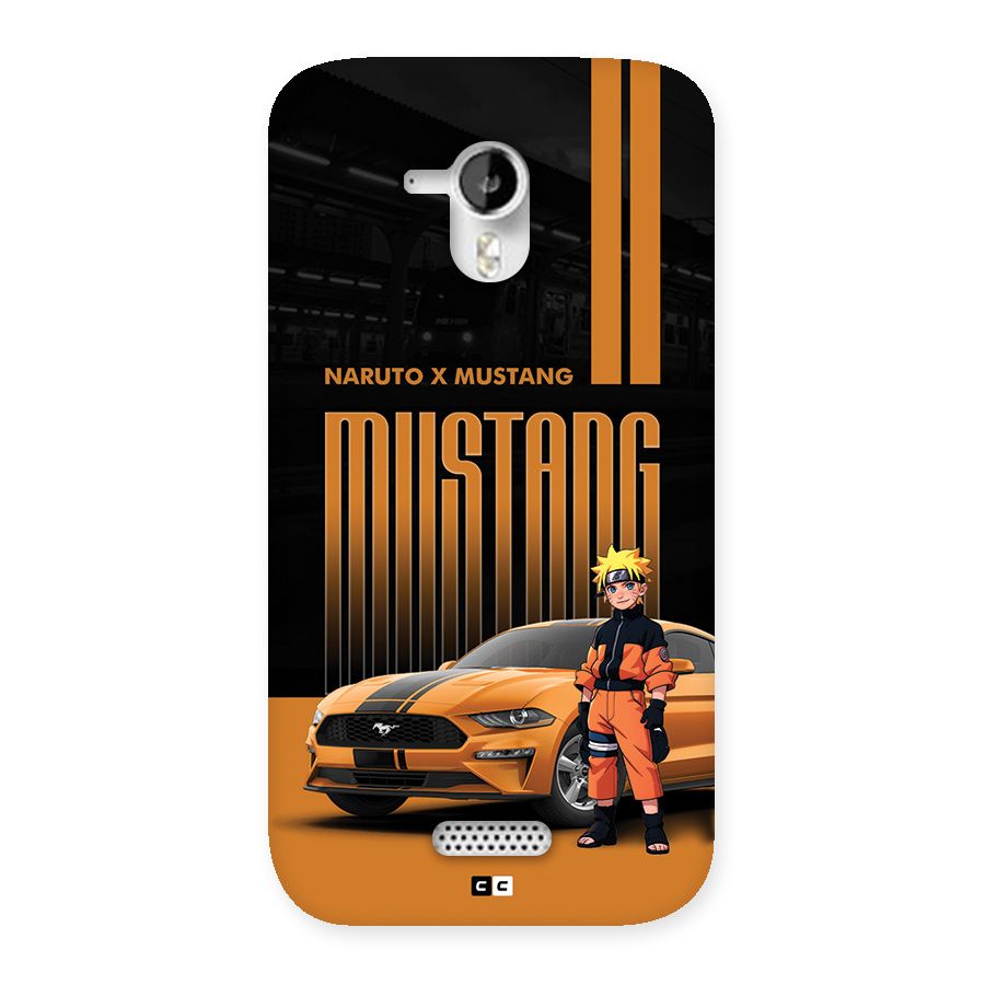 Vintage Car Boy Back Case for Canvas HD A116